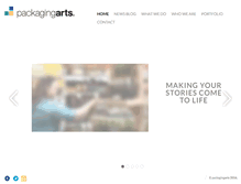 Tablet Screenshot of packagingarts.com